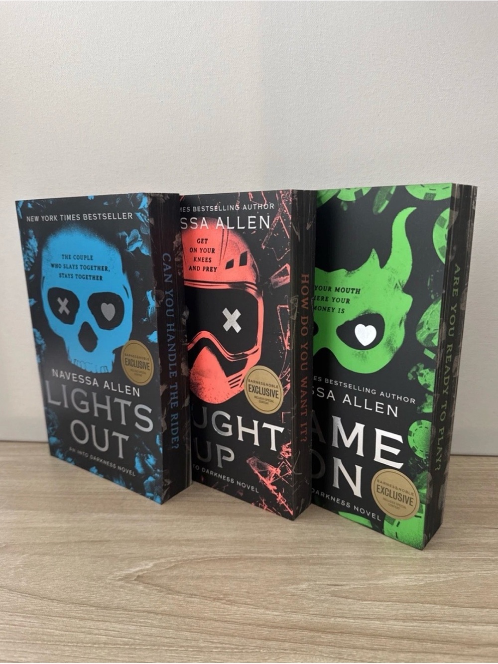 Into Darkness Trilogy B&N Exclusive